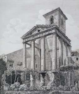 ಟೆಂಪಲ್ ಆಫ್ ಹರ್ಕ್ಯುಲಸ್ ಅಟ್ ಕೋರಾ, 1824-26ರಲ್ಲಿ ಪ್ರಕಟವಾದ 