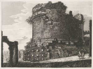 Tombe van Caecilia Metella te Roma Via Appia