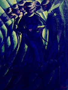 Bir Kadının Hareketlerinin Özeti by Luigi Russolo