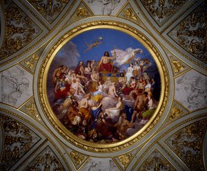 Olympus, İlyada Odası, Palazzo Pitti (fresk)
