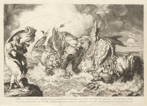 Daniel'in Vizyonu by Luigi Sabatelli I