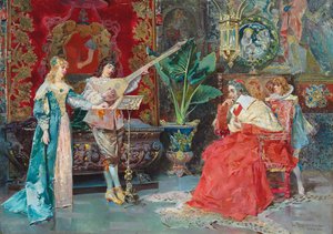Bir Müzik Arası, 1881 by Luis Alvarez Catalá