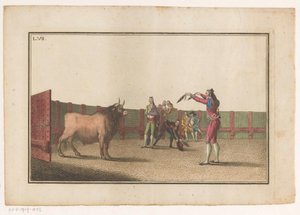 Banderillalı boğa güreşçisi Coleccion de las Principales suertes de una corrida de toros (seri başlığı) En önemli boğa güreşi manevralarının toplanması (seri başlığı)