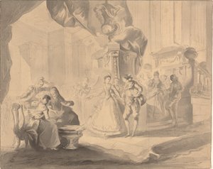 Sarayda Dans by Luis Paret y Alcazar