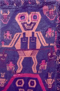 Tekstil, Paracas Kültürü, Peru, 2015.
