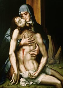 Pieta (panelde yağ)