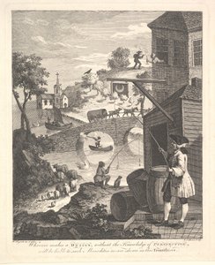 Yanlış Perspektif Üzerine Hiciv: Kirbys Perspektifine Ön Eser, Şubat 1754.