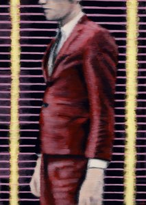 Bir Rüzgar Gülü Horozu, c.2013 (kağıt üzerine akrilik boya)