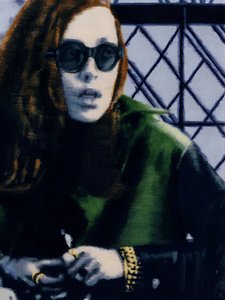 Jess, c.2012 (kağıt üzerine akrilik boya)