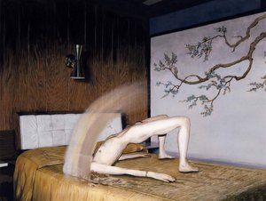 She is Made of Smoke, c.2012 (kağıt üzerine akrilik boya)