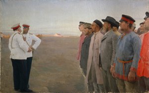 işe alım, 1904 by Lukjan Vasilievich Popov