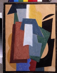 et. Painture de Love (Lioubov) Sergeevna Popova (1889-1924), huile sur toile by Lyubov Sergeevna Popova