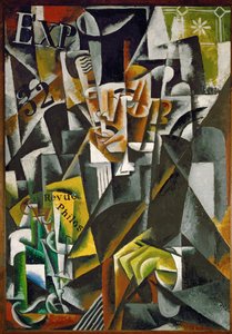 Filozof (tuval üzerine yağlıboya) by Lyubov Sergeevna Popova