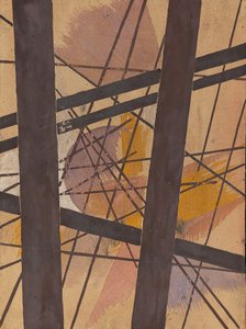 Uzay Kuvvetleri İnşaatı, yaklaşık 1921-1922. by Lyubov Sergeyevna Popova