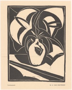 Bir sürahi içinde çiçekler by M.A. van Dugteren