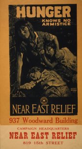 Açlık ateşkes tanımıyor - Yakın Doğu Yardımı, 1919 by M. Leone Bracker