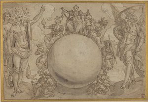 Apollo, Diana ve İnsan Hayatının Döngüsel Değişkenlikleri ile Zaman by Maarten de Vos