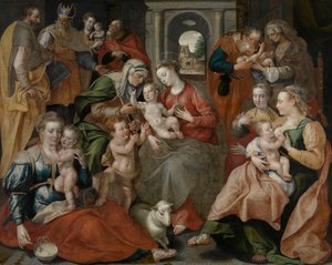 Aziz Anne Ailesi by Maarten de Vos
