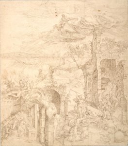 İnancın Gücü Üzerine Bir Alegori by Maarten van Heemskerck