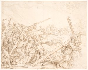 Fiat voluntas tua (istediğini yap) by Maarten van Heemskerck