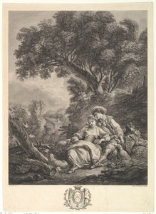 Pensant-ils à ce mouton Koyunları Düşünüyorlar mı, 18. yüzyılın sonları. by Madame Jourdan