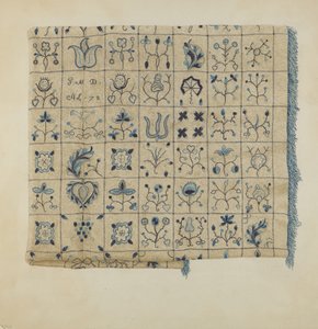 Yatak örtüsü by Mae A. Clarke