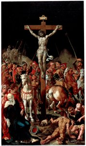 Calvary, 1545 ve 1550 arasında by Maerten van Heemskerck