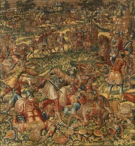 Gideon'un Hikayesi, 16. yüzyılın sonları (ipek ve yün) by Maerten van Heemskerck
