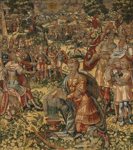 Gideon'un Hikayesi, 16. yüzyılın sonları (ipek ve yün) by Maerten van Heemskerck