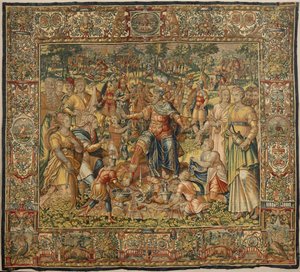 Gideon'un Hikayesi, 16. yüzyılın sonları (ipek ve yün) by Maerten van Heemskerck