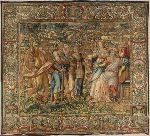 Gideon'un Hikayesi, 16. yüzyılın sonları (ipek ve yün) by Maerten van Heemskerck