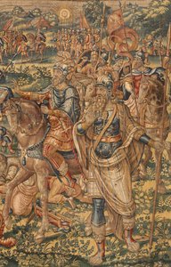 Gideon'un Hikayesi, 16. yüzyılın sonları (ipek ve yün) by Maerten van Heemskerck