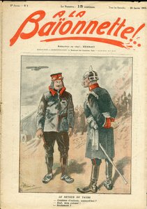 “La Baionnette”in Kapağı, Satirical ve Colours
