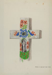 Çimento Baş Taşı, c. 1937. by Majel G. Claflin