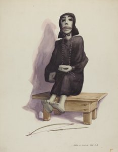 Ölüm Muerto Figürü, c. 1937. by Majel G. Claflin