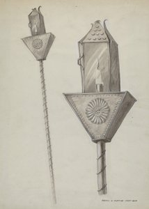 Penitente Alay Feneri, c. 1937. by Majel G. Claflin
