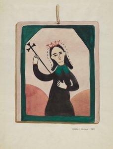 Bakire Altarpiece, c. 1937. by Majel G. Claflin