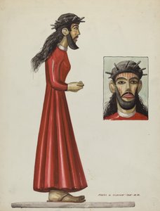Santo Christo, c. 1937. by Majel G. Claflin