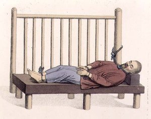 Yakın Hapishane, J. Dadley tarafından kazınmış 