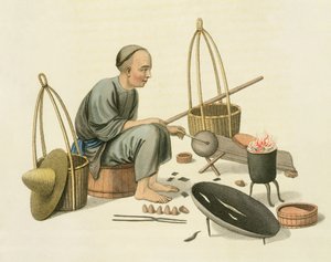 Bir Tinker, 'Çin Kostümü'nden plaka 37, J. Dadley tarafından kazınmış, 1800