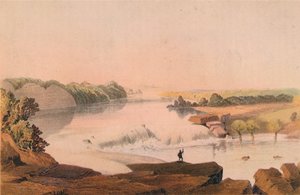 Rio Salado Şelaleleri, 1857-1859.