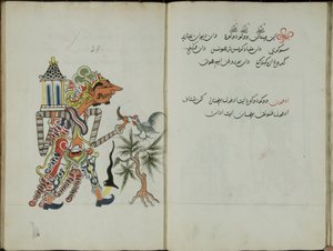 Zerdeçal Java, MS 41 s. 58, şimdi 29, 1830 by Malay Malay