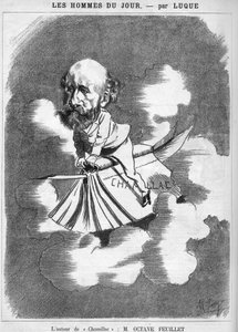 Octave Feuillet (1821-1890) Fransız yazar. by Manuel Luque