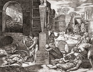 Veba (gravür) by Marcantonio (after) Raimondi
