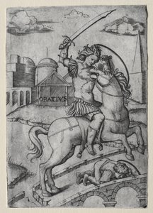 Horatius Cocles, Sublician Köprüsü