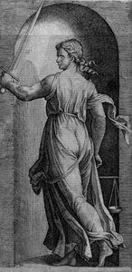 Adalet by Marcantonio Raimondi