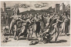 Masumların Katliamı (Köknar Ağacı Olmadan) by Marcantonio Raimondi