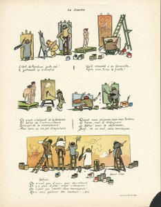 Marcel Capy (1865-1941) tarafından Le Smile, no 12, 20/03/13 - The Art of Rondism 