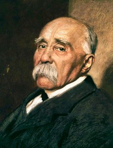 Fransa başbakanı Georges Clemenceau (1841-1929) c. 1920 (tuval üzerine yağlı boya)