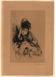Madam Desboutin by Marcellin Desboutin